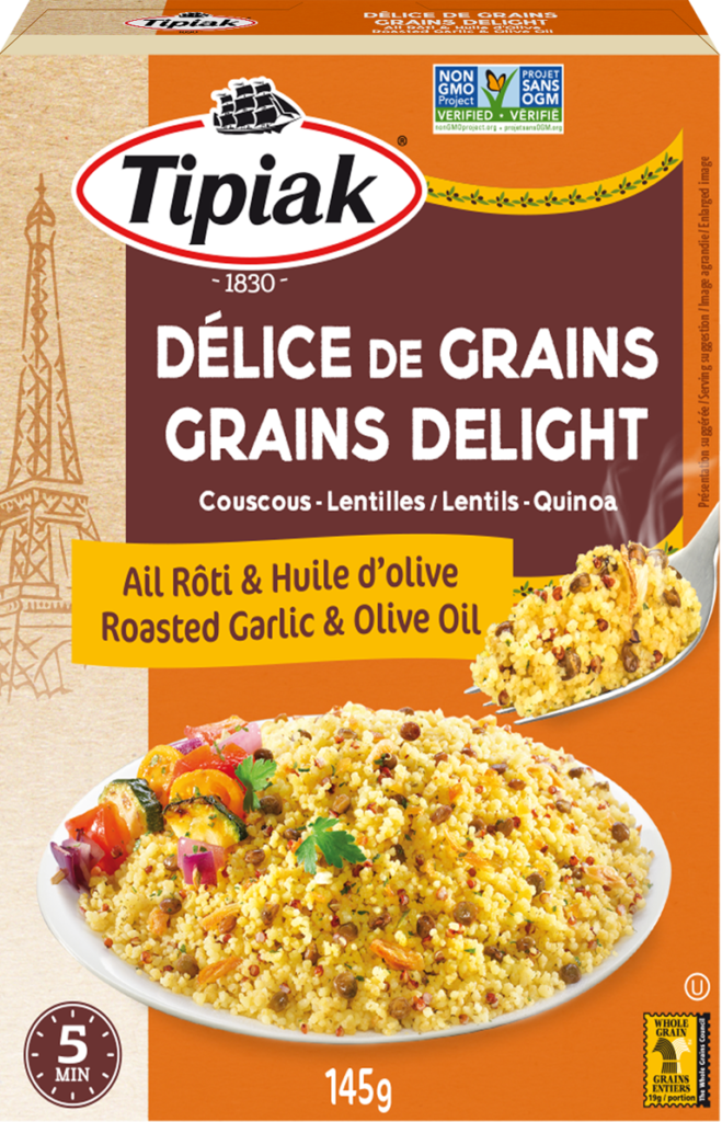 Grains Delight Roasted Garlic & Olive Oil TIPIAK